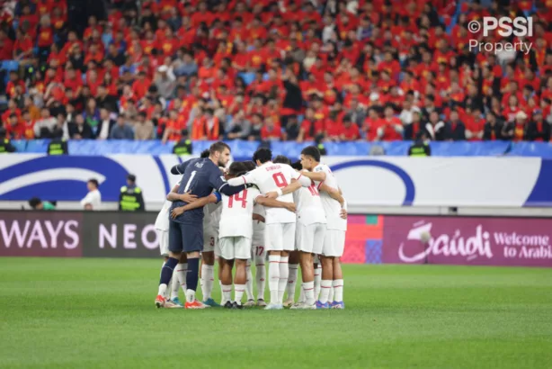 Jadwal kick-off Timnas Indonesia vs China di Kualifikasi Piala Dunia 2026