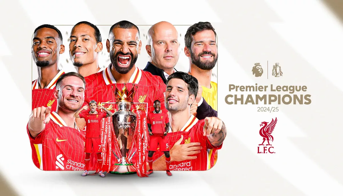 Liverpool raih gelar juara Premier League 2024/2025