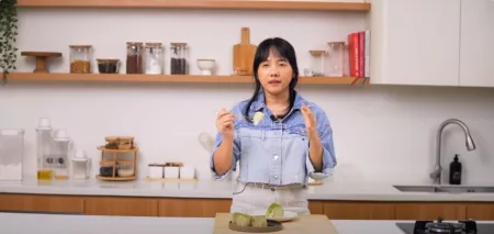 Luvita Ho bagikan resep Mochi Cheesecake