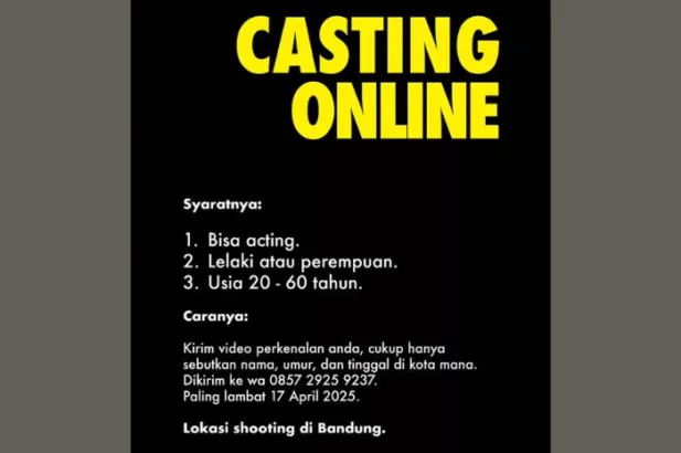Preman Pensiun mengadakan audisi casting online