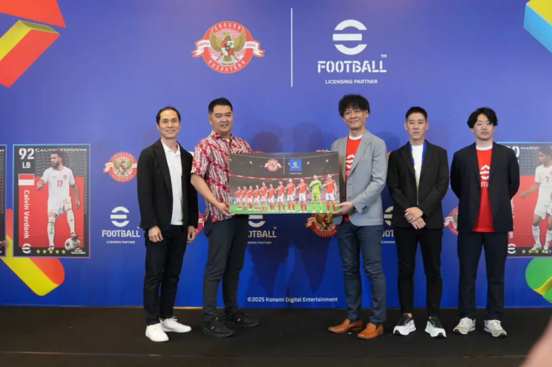 PSSI resmi menjalin kerjasama dengan Konami