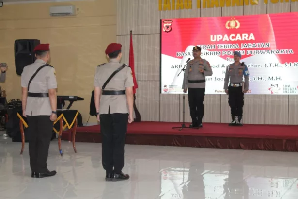 AKP Uyun Gantikan AKP Arwin Sebagai Kasat Reskrim Purwakarta