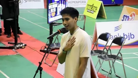 Atlet Bulutangkis Nasional Asal Sumedang , Sabar Karyaman Gautama, alias A Iboy