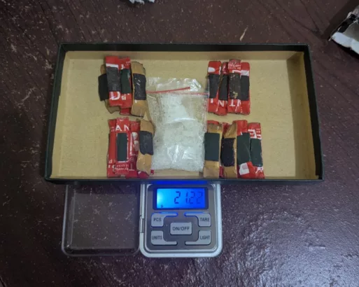 Barang Bukti Sabu yang Disita Polisi Garut