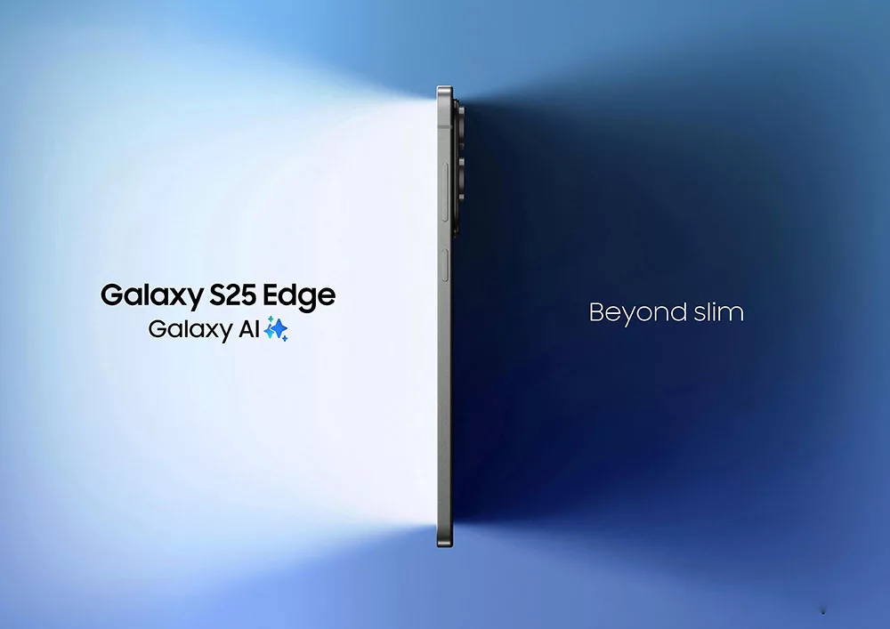 Desain Ultra-tipis Galaxy S25 Edge