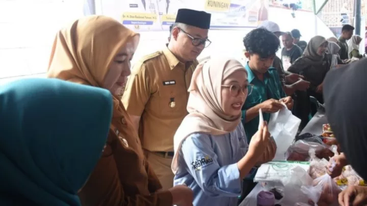 Gerakan Pangan Murah Kuningan Bantu Rakyat Miskin