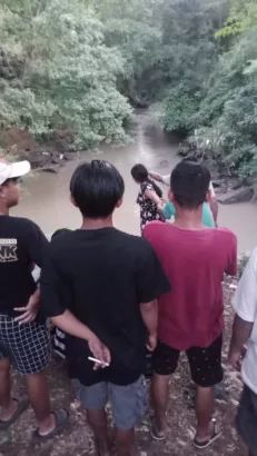 Remaja Asal Kubangdeleg Tewas Tenggelam di Sungai Cimanis Cirebon