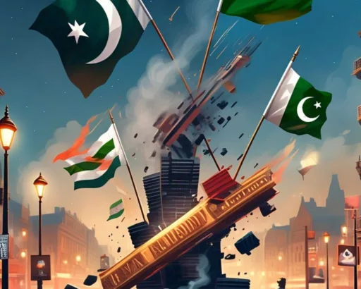 Ilustrasi Konflik India dengan Pakistan