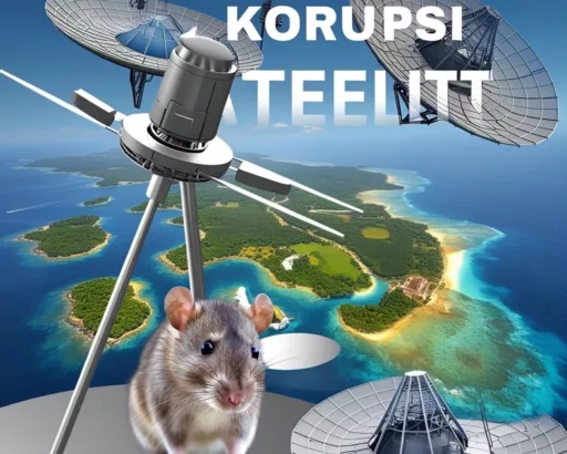 Ilustrasi Korupsi Satelit Pertahanan