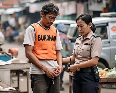Ilustrasi Penangkapan Buronan