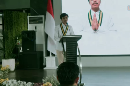 Ketua DPC SEMMI Kota Bandung, Hibban Abdul Hadi,
