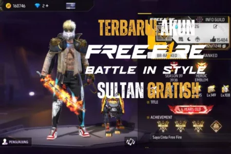 Login sekarang! 20 akun FF sultan gratis untuk hari ini 5 Mei 2025