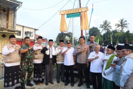 Peresmian nama Jalan Eyang Kyai Hasan Maulani.