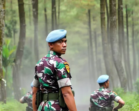 Ilustrasi Anggota Satuan Polisi Militer