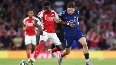 Prediksi Susunan Pemain PSG vs Arsenal Semifinal Leg 2 Liga Champions 2024-2025