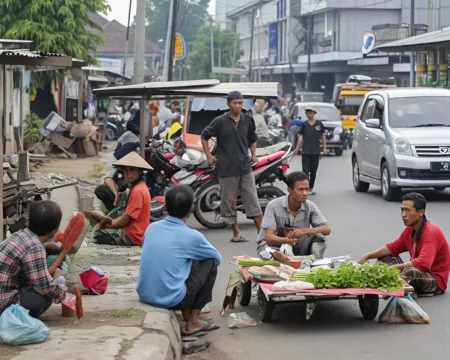 Sektor Informal Mendominasi Jadi Bukti Kerentanan Sektoral Ekonomi Jawa Barat