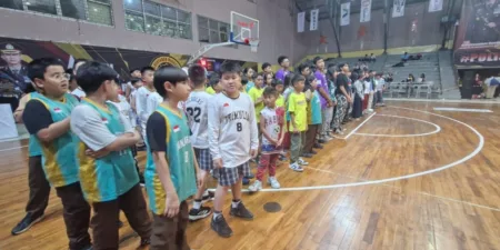 Turnamen Basket Pelajar di Bandung