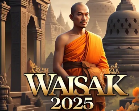 Umat Buddha di seluruh Indonesia memperingati Hari Raya Waisak