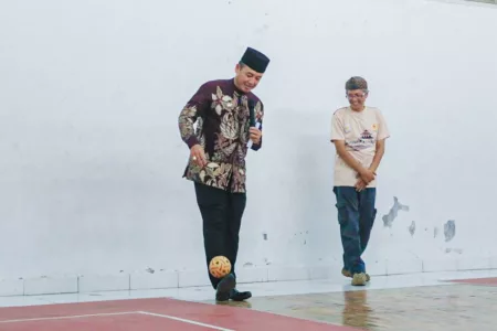 Ratusan Pelajar Kota Bandung Bersaing di Kejuaraan Sepak Takraw Kadet-Junior 2025