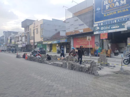 Tanpa Dana APBD, Karawang Percantik Infrastruktur Lewat CSR