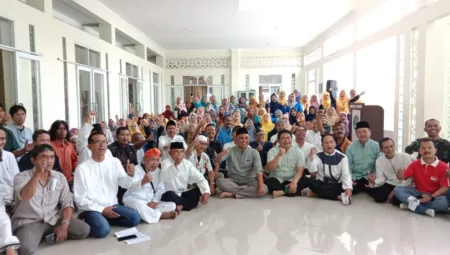 Dandim 0611 Garut Hadiri Undangan Pengajian Alumni SMPN I Garut