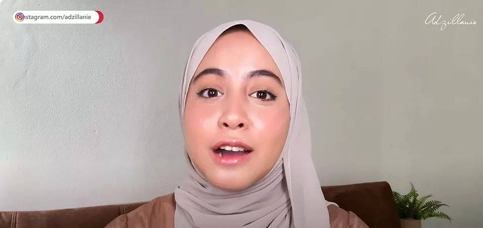 Adzillanie Izzati bagikan tips double cleansing