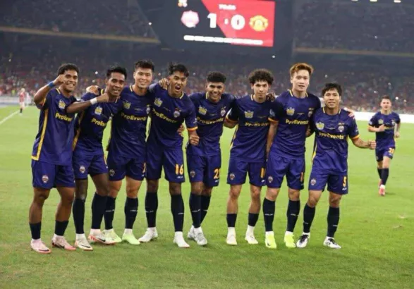 ASEAN All-Stars kalahkan Manchester United dengan skor 1-0