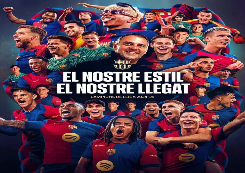 Barcelona raih gelar juara Liga Spanyol 2024/2025