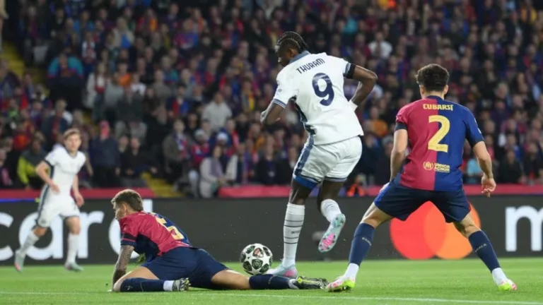 Hasil semifinal Liga Champions antara Barcelona vs Inter Milan berakhir imbang
