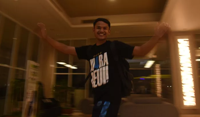 Sumringah Kembali Bermain, Dimas Drajad Berharap di Laga Terakhir Dapat Point Maksimal