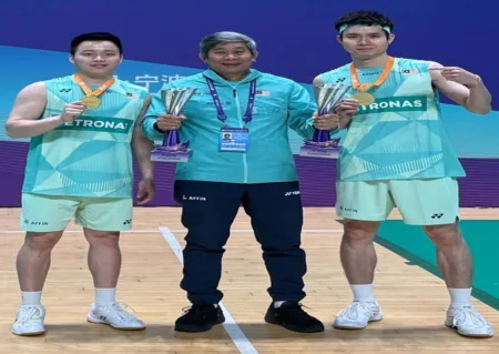 Pelatih asal Indonesia, Herry IP, bawa Malaysia raih gelar Thailand Open 2025 di sektor ganda putra