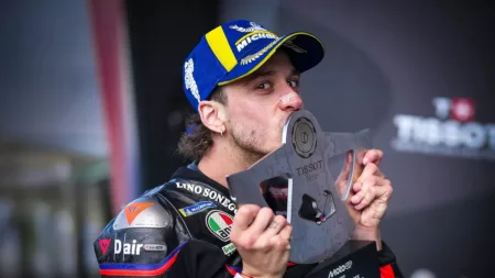 Kemenangan bersejarah Aprilia di MotoGP Inggris 2025
