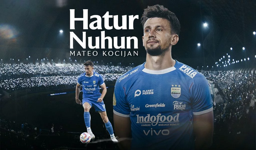 Setelah Berpamitan, Mateo Kocijan Resmi Dilepas Persib Bandung