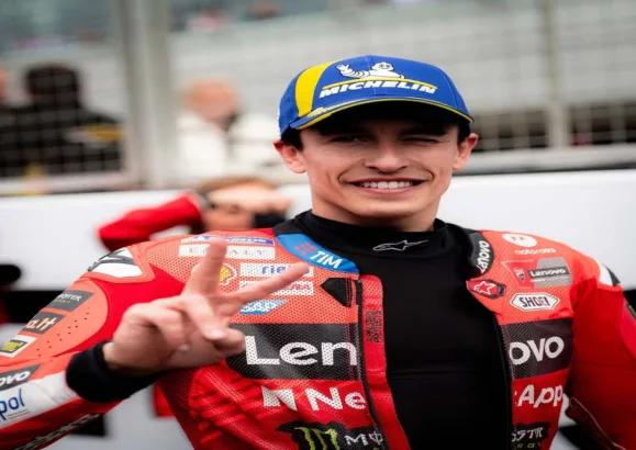 Marc Marquez lakukan evaluasi usai gagal di sprint race MotoGP Inggris 2025