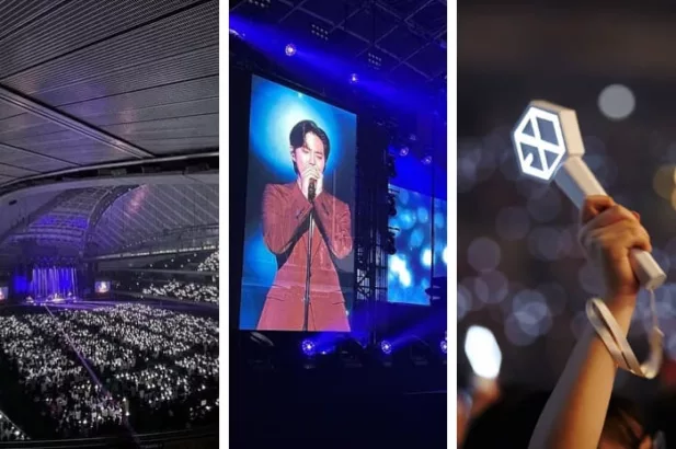 Panduan konser dengan ilustrasi dari SUHO EXO /instagram.com/@kimjuncotton