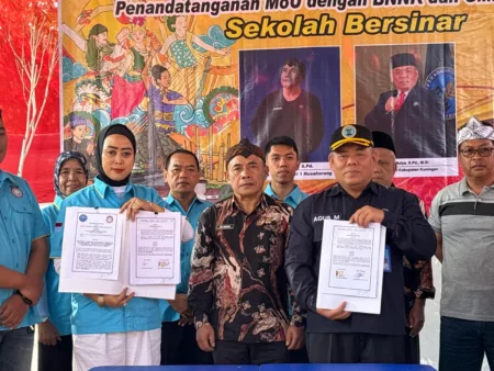 Upaya mencegah penyalahgunaan narkoba terus digencarkan Badan Narkotika Nasional Kabupaten (BNNK) Kuningan