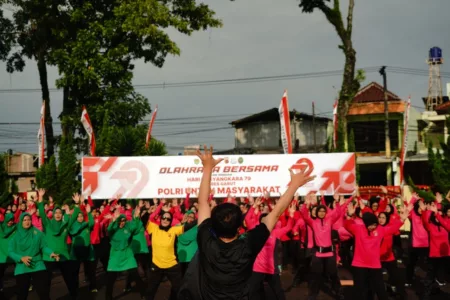 Kegiatan Peringatan Hari Bhayangkara ke-79 di Garut