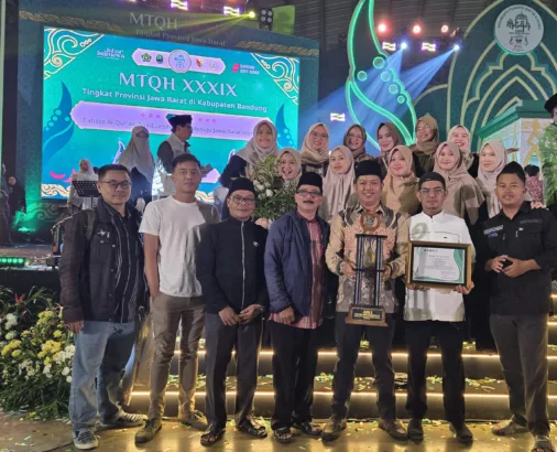 Qasidah Kota Bandung Raih Juara Kedua di Ajang MTQH Tingkat Provinsi Jabar, Aa Abdul Rozak: Ini Awal yang Luar Biasa