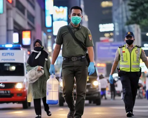 Ilustrasi Waspada Kasus Covid