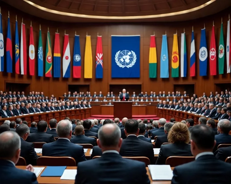 Ilustrasi Sidang Umum PBB