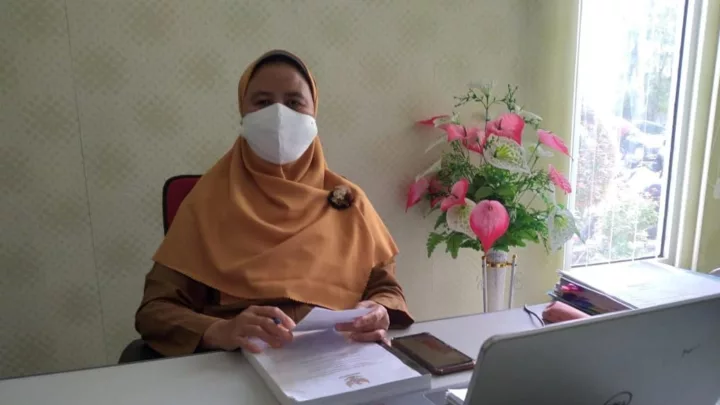 Kepala Bidang Pencegahan dan Pengendalian Penyakit (P2P) Dinkes Karawang, Yayuk Sri Rahayu