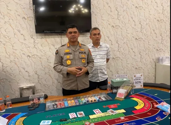 Polda Jabar Gerebek Kasino Ilegal di Jalan Ahmad Yani, 63 Orang Diamankan