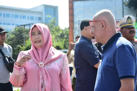 Sekretaris Daerah Kabupaten Sumedang, Tuti Ruswati,
