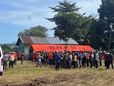 PLN UP3 Bandung Turut Serta Dalam Latihan Gabungan Penanggulangan Bencana Alam Lanal Bandung TW II /2025 PLN UP3 Bandung