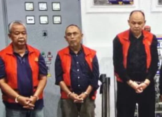 Para pelaku korupsi dana Hibah Pramuka Kota Bandung