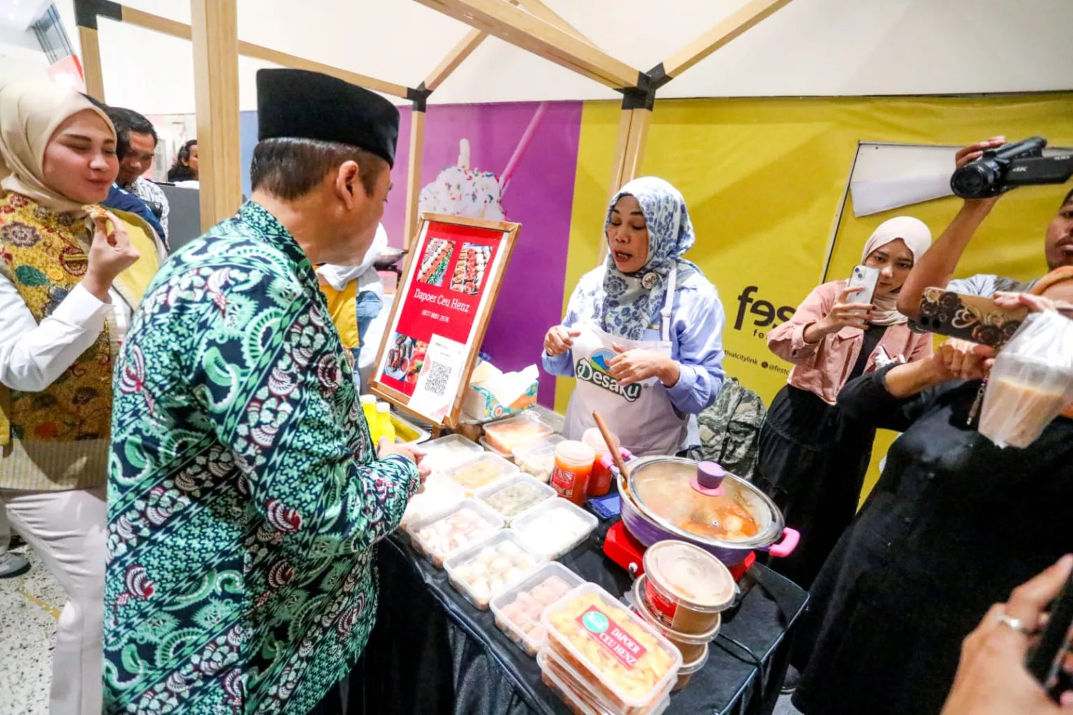 Ragam Inovasi Olahan Tahu Ramaikan Festival Kuliner di Bandung