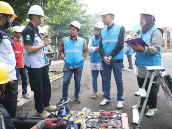 Pastikan Pemenuhan Aspek Keamanan Keselamatan, UP3 Bandung Laksanakan Gelar Peralatan dan Pasukan