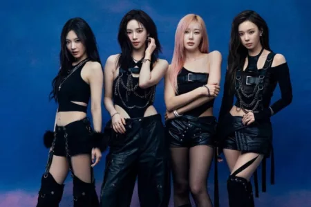 aespa dan Apple Korea Bekerja Sama dengan Rilis Video Terbaru aespa dan Apple bekerja dalam video performance Dirty Work