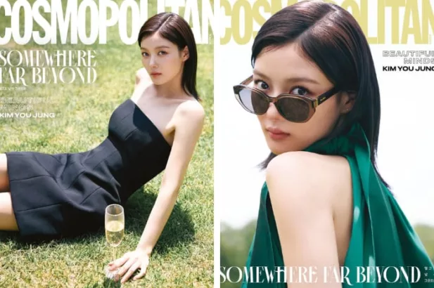 Aktris Kim You Jung lakukan pemotretan dan wawancara bersama Cosmopolitan Korea