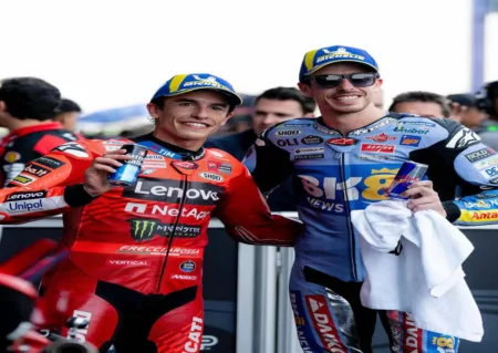 Alex Marquez Diakui Sebagai Pembalap Terkuat Kedua, Marc Marquez Turut Disinggung Kepala Tim Gresini Marc Marquez dan Alex Marquez